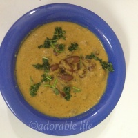 Cashew pasted kidney beans (Rajma) Curry
